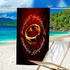 Proof Beach Towel with a The Lord of the Rings2 Pattern - Soft,absorbent,quick-drying,machine Washable - Perfect for Swimming,camping,bathing