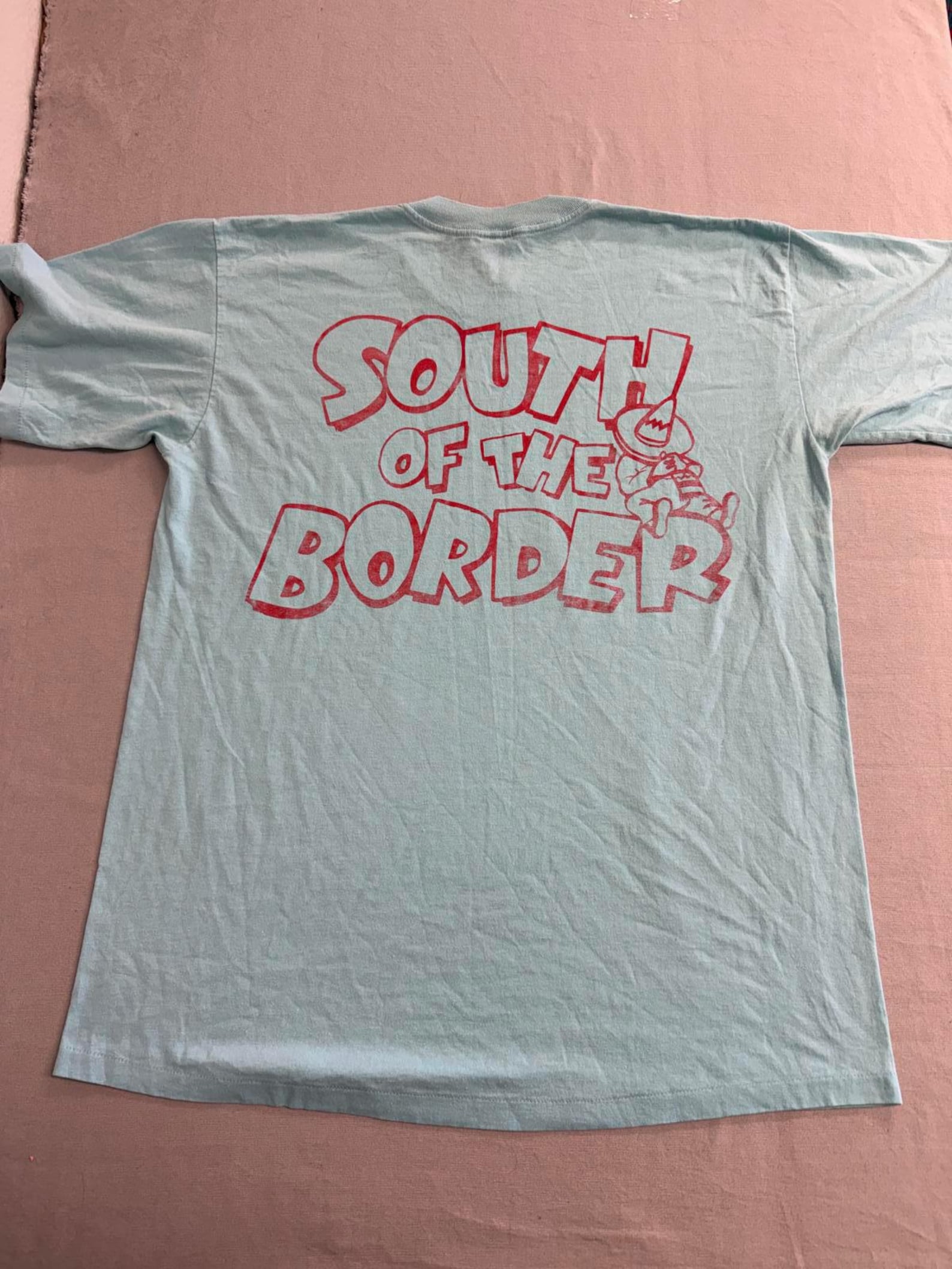 Vintage 80s South of the Border T shirt Tourist Trap Tee 3XL XL