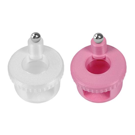 

Yousheng 2Pcs Rotating Cat Eyes Magnet Beginner Friendly Glass Bead Nail Magnet Spinner DIY Home Salon Women Gel Polish Nail Art Magnetic