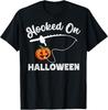 Funny Halloween Fishing Boys Mens Fisherman Pumpkin Fish Gift Unisex T-Shirt