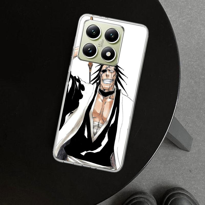 Zaraki Kenpachi Bleach Phone Case Cover for Xiaomi Redmi Note 15 14 13 12 11 Pro Plus 14S 12S 11S 11T 11E 10S 10 Customized Fund