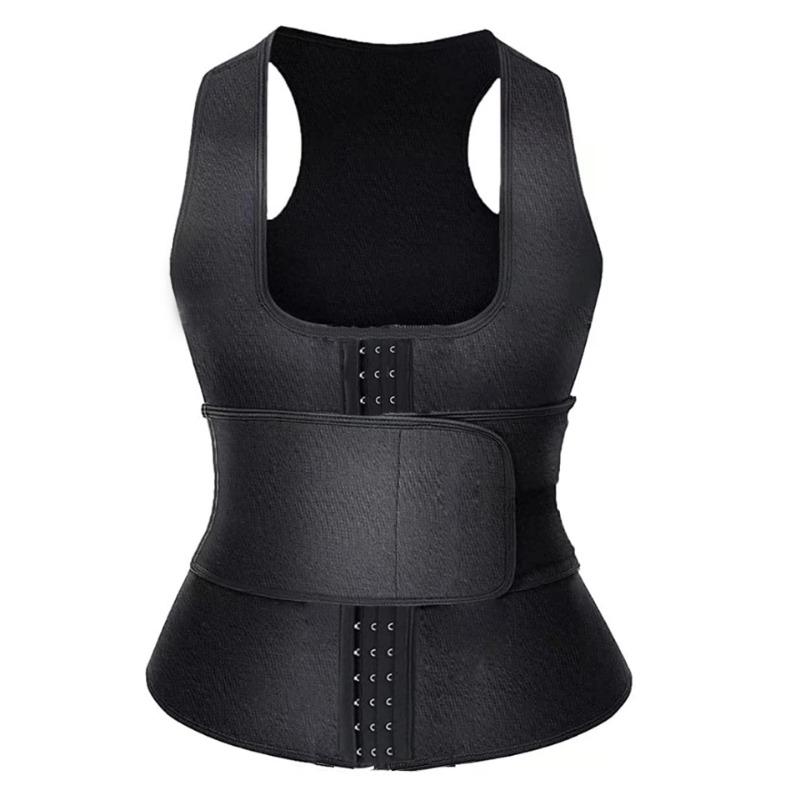 Women High Waist Tight Zipper Waist Trainer Tummy Control Body Shaper