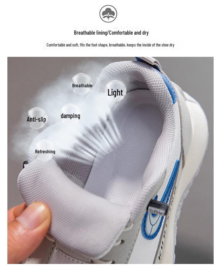 Podzim 2025 Trendy nazouvací sportovní a běžecké boty pro malé chlapce