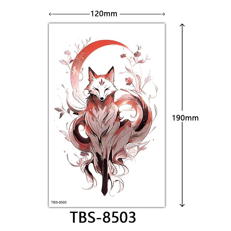 Waterproof Tattoo Sticker, Totem Character Animal Tattoo Sticker Tattoo