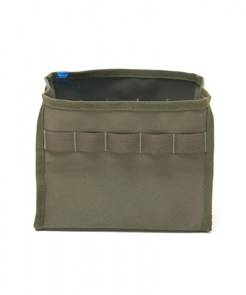 GORDON MILLER Car Cordura Dustbin, Olive Drab, 1646562
