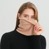  Solid Thick Warm Ring Scarf Fashion Winter Striped Women Men Outdoor Full Mask Scarves Muffler Neckerchief