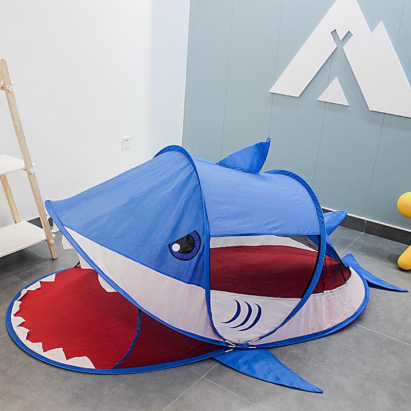 Popular Kids' Shark Pop-Up Tent Toy Playhouse