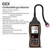 Brennbares Gasleckdetektor-Analysator Methan Entzündlich 9999PPM 100% UEG Brennbarer Naturtester LCD Ton- und Lichtalarm
