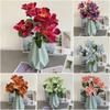 New 48cm Hydrangea Bouquet Silk Flower Arrangement Fake Flower DIY Artificial Flower Wedding