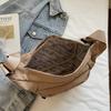 Hochwertige Crossbody-Ministasche, lässige ultraleichte Satteltasche, Schulter-Knödeltasche, Brusttasche