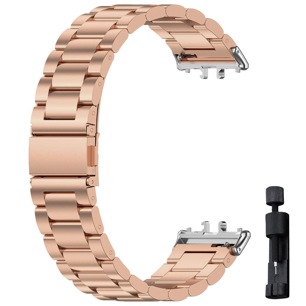 Stainless Steel Strap For Samsung Galaxy Fit 3 Metal Bracelet Luxury Bussiness Band For Samsung Galaxy Fit3 SM-R390 Accessories