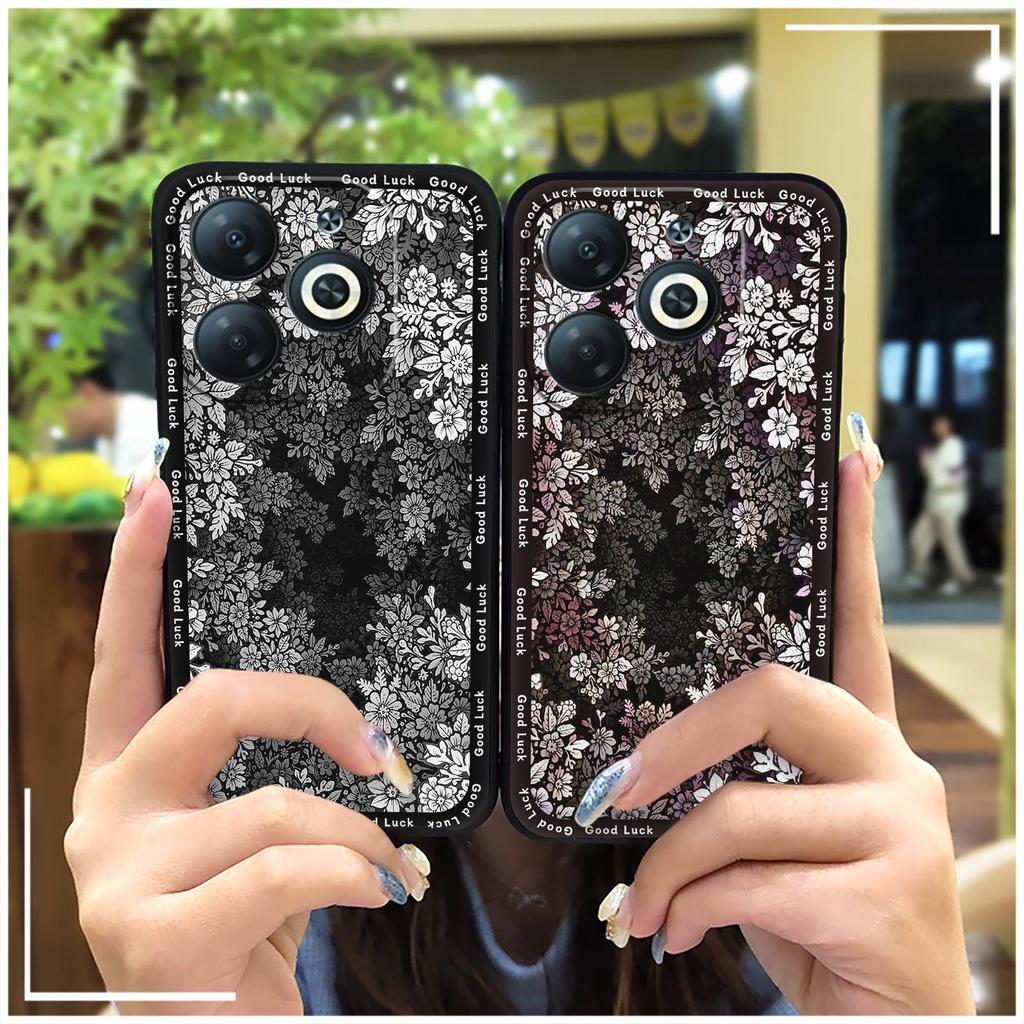 TPU Kryt na telefon s plným obalem pro infinix Smart8/HD/X6225/X6525 Silikonový Ochranný Zadní Kryt Odolný proti Nečistotám Graffiti Roztomilý