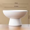 Flower Arrangement Ware Ceramic Flowerpot Desktop Storage Bonsai Copper Needle Floral Accessories Flower Vase Home Decoration