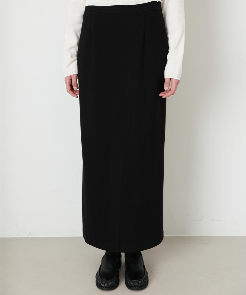 Daenkeudieo Steel Warm Maxi Skirt - Black