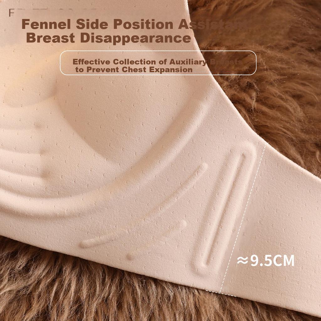 FENTENGCARE [Small Chest Push-Up without Empty Cups] Seamless Bra, Sexy Lift, Wireless, Smooth Surface, Side Support Bra