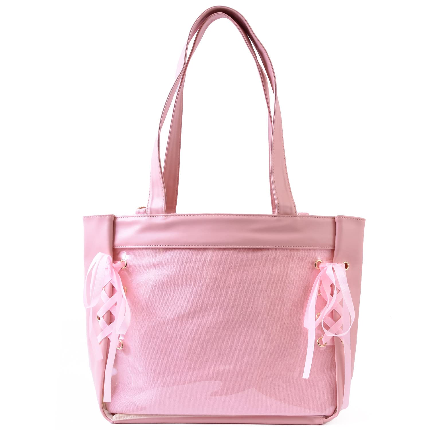 

Ita Bag Tote Oshikatsu Itaba Transparent Large Capacity Bag Oshikatsu Support Goods [HIkoHikoZou] (Рожевий) рожевий