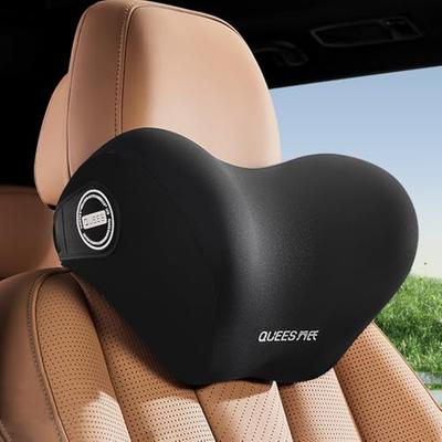 Headrest Car Neck Pad Neck Pillow, Memory Foam, Breathable Design, 10,000 Compression Tests with Internal Memory Foam, Provides the Right Balance of H