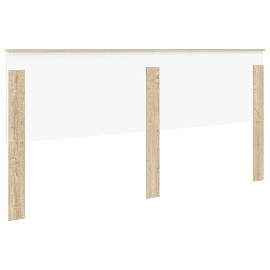 Headboard in Sonoma Oak Finish 200 cm Particleboard