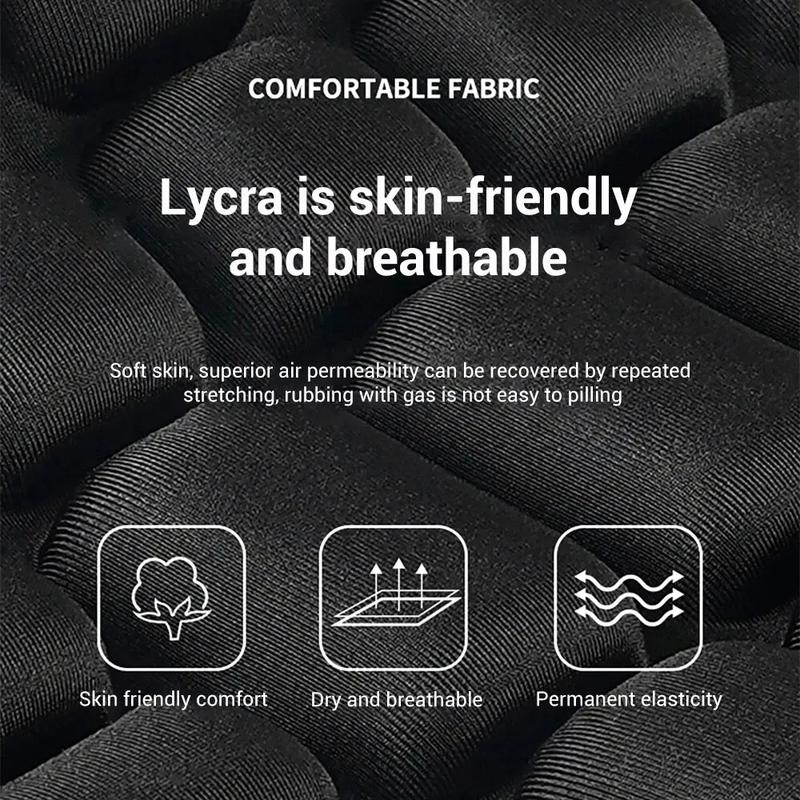 SEAMETAL Motorcycles Seat Cover Cushion Black EVA Foam Soft Comfortable Seat Cushion Universal for Motorbike Electric Bike