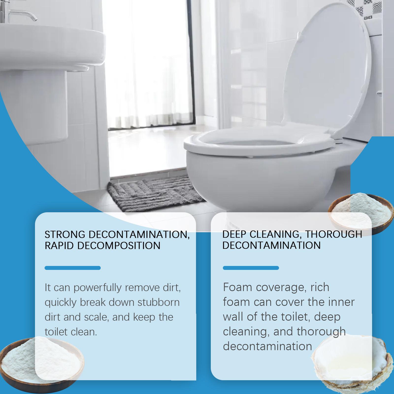 Активный кислородный агент для туалета. Бытовая чистка туалета. Очиститель туалета — фото 4