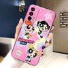 The P-Powerpuff Girls Case For Realme C11 C15 C20 C21 C21Y C30 C30S C33 C35 C55 C53 C63 C65 GT NEO 2 NARZO 50 X50 Case Funda