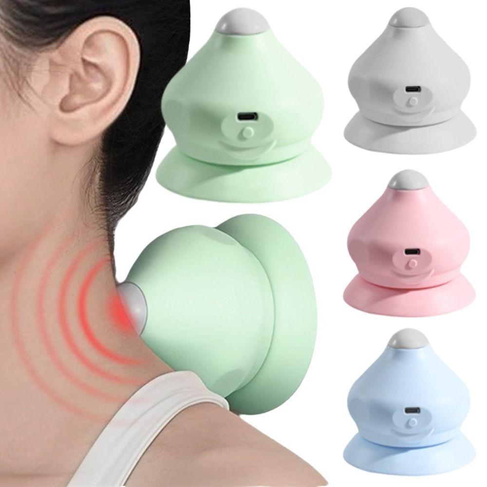 Hot Compress Electric Self-Massage Ball Relaxation Yoga Fascia Ball Silicone Massage Cone Home Use