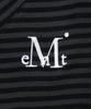Mucent Emma V-Neck Striped Short Sleeve Tee
