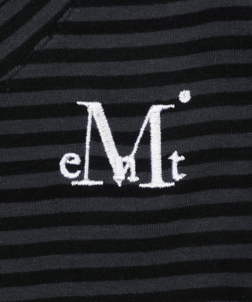 Mucent Emma V-Neck Striped Short Sleeve Tee