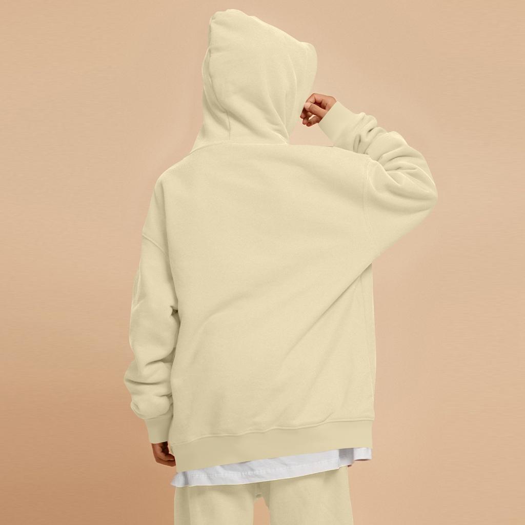 Kindermode Einfarbig Langarm Freizeitjacke Reißverschluss Kapuzenpullover Sweatshirt Jacke