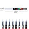 Fast Drying Highlighter Marker Pen Plastic Body Smooth Flow Tip Ideal For Artists And Craft Projects