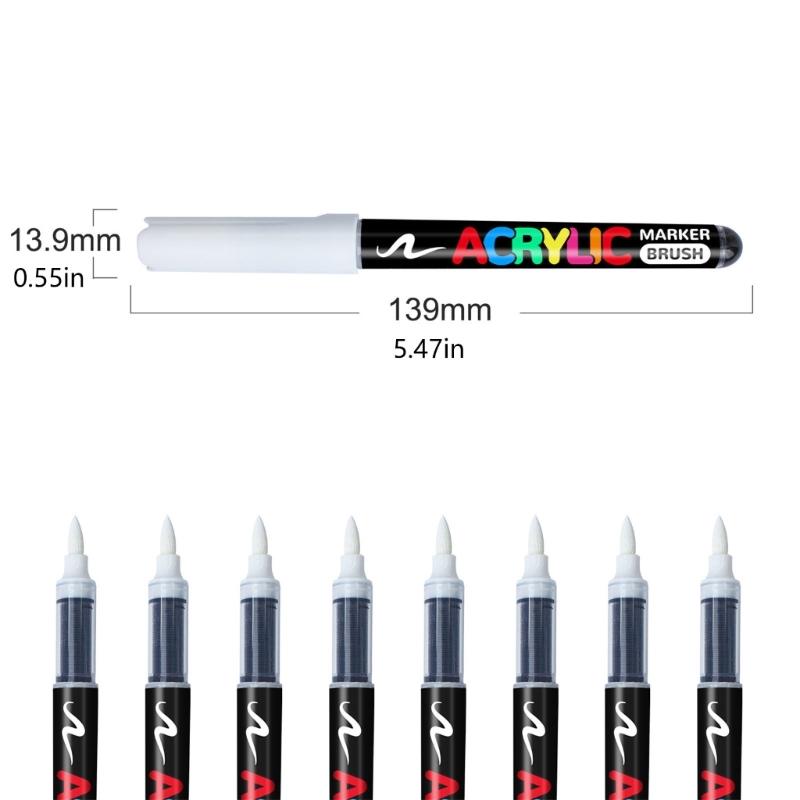 Fast Drying Highlighter Marker Pen Plastic Body Smooth Flow Tip Ideal For Artists And Craft Projects