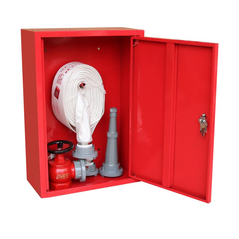Indoor/Outdoor Red All-Iron Fire Hydrant Cabinet