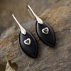 Luxury Design Natural Stone Crystal Splicing Zircon Pendant Earrings Earrings Fashion Gifts High Quality Earrings Source Factory