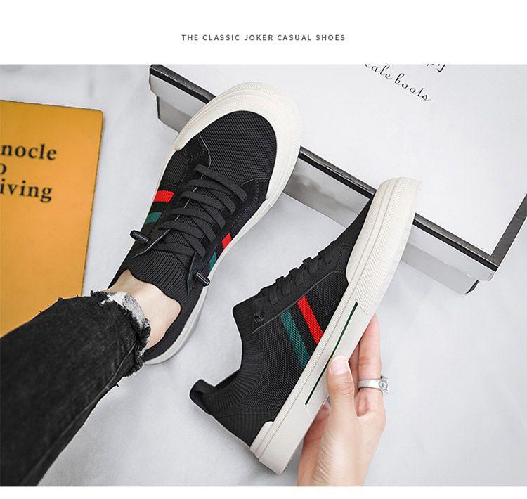 Men's Summer Breathable Canvas Shoes - Trendy Mesh, All-Match Sports & Casual Style