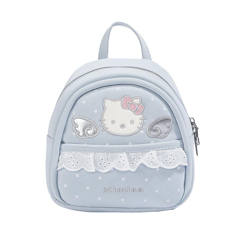 Schoolbag high-value mini polka dot schoolbag female 1011 new trendy Korean college style backpack travel cartoon backpack