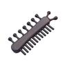 Purple & Green Sandalwood Multifunctional Scalp Massage Comb