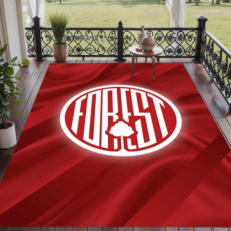 Soft Floor Carpet Nottingham Forest Pattern Area Rug Decorative Mat For Home Room Decoration