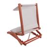 Foldable Beach Sunbathing Headrest Sunshade Chair Portable Wooden Beach Headrest Sunshade with Pillow