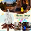 Flame Effect Lamp with Realistic Flickering Light for Home Decor and