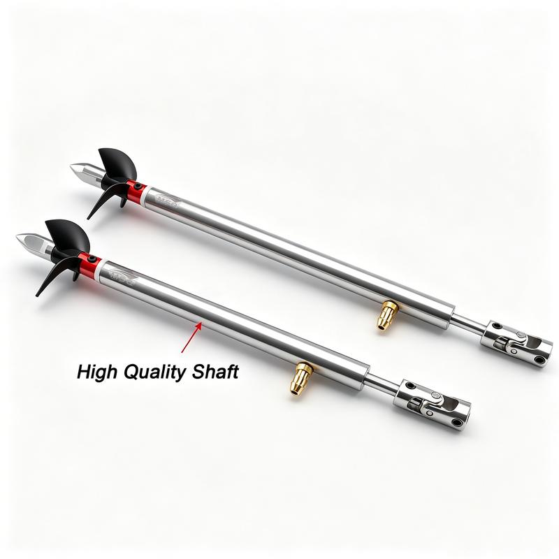 Rc Boat 4mm Boat Shaft Stainless steel Drive Shaft +3 Blades Screw +Universa Joint+ Stainless Steel Shaft Sleeve+Prop Nut /set