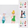Charming 7 Pcs Tinkerbell Tinker Bell Fairy Action Figures For Kids With Stands