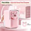 Auto Feed Pencil Sharpener Manual Pencil Cutter Cute Hand Crank Pencil Sharpener  Students