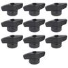 Quick Releasing Cymbal Fastening System with Vibration Dampening Washers and Nonslip Plastic Base for Drum Repairing