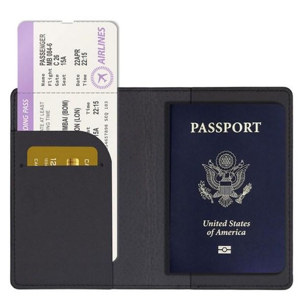 Urban Unique Modern Leather Passport Wallet