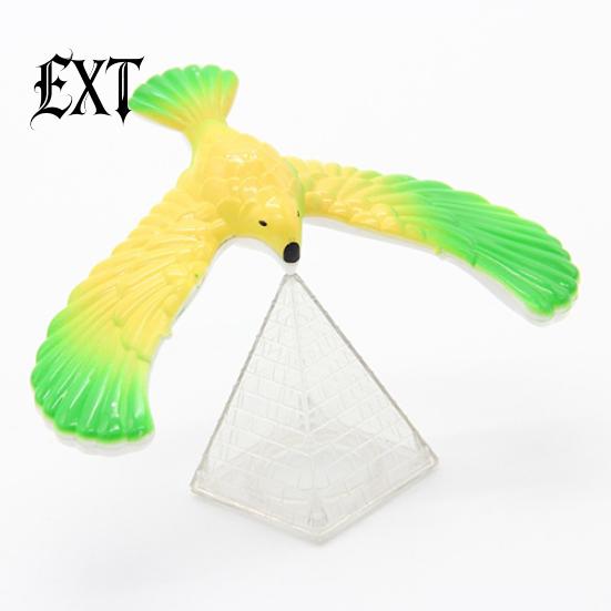 Kid Educational Toy Plastic Nature Gravity Pyramid Balance Bird Eagle