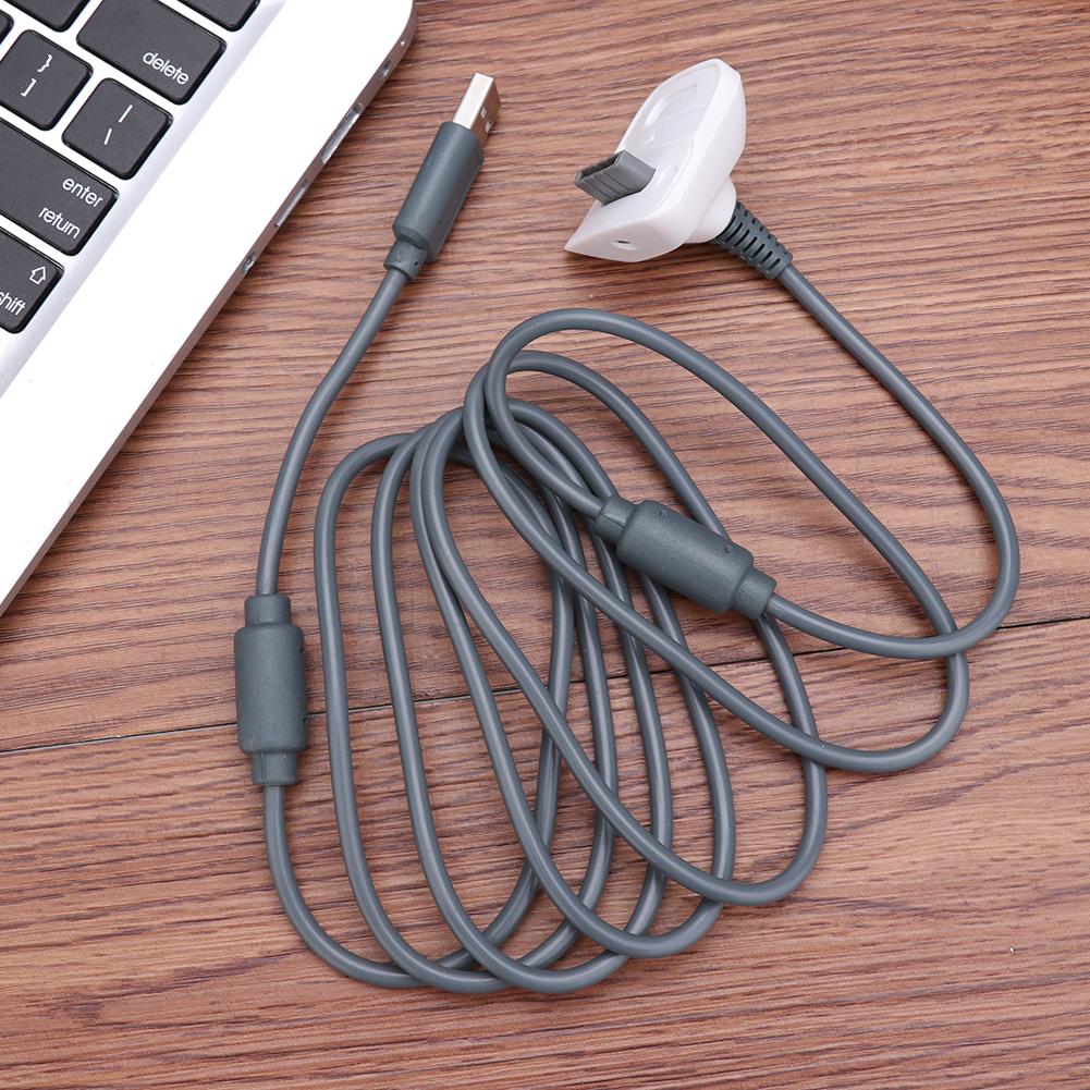 USB Charger Cable Power Supply Charging for Xbox 360 Wireless Controller Gamepad Classic Colors and Simple  Design