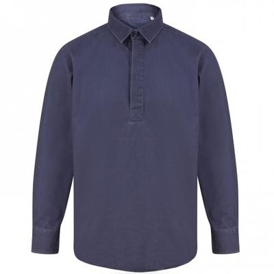 Mens Pull Over Cotton Drill Shirt