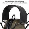 7.1mm Military Headset Professional Noise Canceling Electronic Shooting Earmuffs with U94 PTT for Yaese VX‑3R