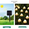 Outdoor Mushroom & Firefly Landscape Lights