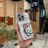 Sanrio Hello Kitty Silver Phone Case for Apple 12